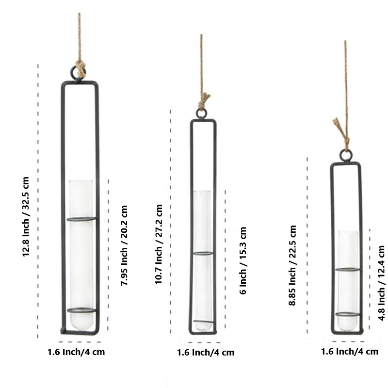 Hydroponic hanging tube size